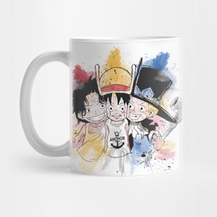 Brotherhood: Ace Sabo Rufy Mug